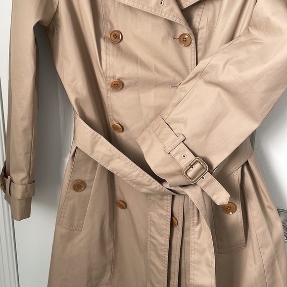NWT Banana Republic Water Resistant Trench Coat - Picture 2 of 11